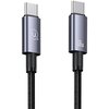 Kabel USB-C - USB-C USAMS 60W 1.2 m Stalowy Rodzaj Kabel