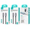Kabel USB-C - USB-C USAMS 60W 1.2 m Stalowy Obsługiwane zasilanie [W] do 60