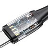 Kabel USB/USB-C - USB-C/Micro USB/Lightning USAMS U85 6w1 100W PD Fast Charge 2 m Fioletowy Typ USB-C - Lightning