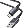 Kabel USB - Micro USB USAMS SJ668USB01 2A 1.2 m Stalowy Długość [m] 1.2