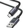 Kabel USB - Micro USB USAMS SJ670USB01 2A 2 m Stalowy Rodzaj Kabel