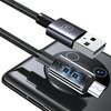 Kabel USB - Micro USB USAMS SJ670USB01 2A 2 m Stalowy Złącze 1 USB-A
