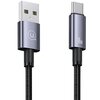 Kabel USB - USB-C USAMS SJ663USB01 3A 1.2 m Stalowy Rodzaj Kabel