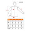 Bluza robocza NEO Comfort 81-513-S (rozmiar S) Granatowy Płeć Męska