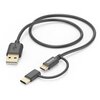 Kabel USB-A - Micro USB/USB-C HAMA 00201533 1 m