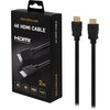 Kabel HDMI - HDMI GOLDENLINE 2 m Obsługiwany format 4K