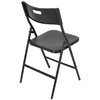 Zestaw mebli turystycznych SASKA GARDEN 1053790 Czarny Załączone wyposażenie 4 krzesła