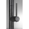 Bateria DEANTE Olfato BQO N72M Nero Funkcje Wyciągana wylewka,  System Anti-twist, Aerator napowietrzający strumień, Głowica ceramiczna, Dwustrumieniowa