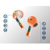 Słuchawki douszne CELLULARLINE Fine Pomarańczowy Przeznaczenie Do telefonów