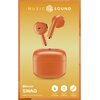 Słuchawki douszne CELLULARLINE Swag Pomarańczowy Transmisja bezprzewodowa Bluetooth
