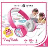 Słuchawki nauszne CELLULARLINE Play patch Różowy Typ słuchawek Nauszne