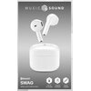 Słuchawki douszne CELLULARLINE Swag Biały Transmisja bezprzewodowa Bluetooth