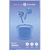 Słuchawki douszne CELLULARLINE Swag Jasnoniebieski Transmisja bezprzewodowa Bluetooth