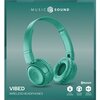 Słuchawki nauszne CELLULARLINE Music Sound Vibed Zielony Transmisja bezprzewodowa Bluetooth