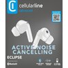 Słuchawki dokanałowe CELLULARLINE Eclipse Biały Pasmo przenoszenia max. [Hz] 20000