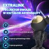 Projektor gwiazd EXTRALINK Home Astronauta 04 Black Głębokość [cm] 22.5