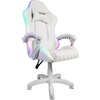 Fotel COBRA WS8153 RGB + BT głośniki Biały