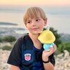 Lampka nocna ALILO Baby Bunny G9S+ Niebieski Zasilanie Akumulatorowe
