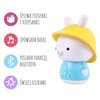 Lampka nocna ALILO Baby Bunny G9S+ Różowy Źródło światła w komplecie Tak