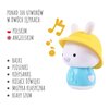 Lampka nocna ALILO Baby Bunny G9S+ Różowy Barwa światła Wielokolorowe (RGB)