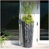 Zbiornik na deszczówkę PROSPERPLAST Alana Flower RALA160-S433 160L Antracytowy Pojemność użytkowa [l] 160
