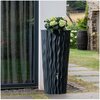 Zbiornik na deszczówkę PROSPERPLAST Alana Flower RALA160-S433 160L Antracytowy Odporność na działanie promieni UV Tak
