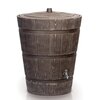 Zbiornik na deszczówkę PROSPERPLAST Beczka Rustico Umbra Wood 275L Brązowy Kształt Stożek