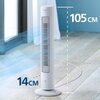 Wentylator PHILIPS CX5535/00 Regulacja poziomów mocy Tak