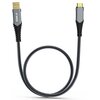 Kabel USB-A do USB-C FIIO LA-TC1 1 m Czarno-szary