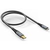 Kabel USB-A do USB-C FIIO LA-TC1 1 m Czarno-szary Długość [m] 1