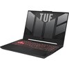 Laptop ASUS TUF Gaming A15 FA507NV-LP025W 15.6" IPS 144Hz R5-7535HS 16GB RAM 512GB SSD GeForce RTX4060 DLSS 3 Windows 11 Home Liczba wątków 12