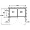 Lodówka BOSCH KGN36VXCT No Frost 186cm Czarna Funkcje dodatkowe Perfect Fit