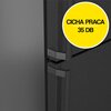 Lodówka BOSCH KGN36VXCT No Frost 186cm Czarna Kompresor inwerterowy Tak