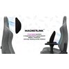 Fotel YUMISU 2052 Magnetic Jasnoszaro-czarny Rekomendowany wzrost [cm] 175 - 200