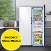 Lodówka SAMSUNG BESPOKE AI RR39C76C322 EF No Frost 186cm Czarna Bezszronowa (No Frost) Pełny No Frost