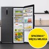 Lodówka SAMSUNG RR39C7EC5B1EF AI No Frost 186cm Grafitowa Zmiana kierunku otwierania drzwi Tak