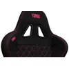 Fotel YUMISU 2050 Magnetic Czarno-różowy Waga [kg] 26.88