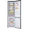 Lodówka LG GBB92MCB2P No Frost 203cm Czarny mat DoorCooling+ LinearCooling SmartThinQ Pojemność [l] 277 chłodziarka + 107 zamrażarka