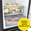 Lodówka LG GBB72BM9DQ No Frost 203cm Czarne szkło DoorCooling+ FreshBalancer FreshConverter Zmiana kierunku otwierania drzwi Nie