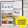 Lodówka LIN LI-EF2-11 85cm Czarna Bezszronowa (No Frost) Brak