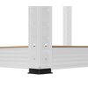 Regał magazynowy REBEL RB-1251W 180 x 40 x 90 cm Materiał Płyta MDF