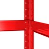 Regał magazynowy REBEL RB-1251R 180 x 40 x 90 cm Liczba półek 5