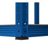 Regał magazynowy REBEL RB-1251BL 180 x 40 x 90 cm Materiał Płyta MDF
