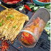 Koszyk do grillowania warzyw BBQ LINE 9x9x20cm Zawartość zestawu 1 x kosz do grillowania
