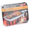 Grill ogrodowy jednorazowy BBQ LINE 31 x 24 x 4.8 cm Kształt rusztu głównego Prostokątny