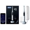 Szczoteczka magnetyczna ORAL-B iO 10 Biały + Pasta do zębów ORAL-B Professional Gum Intensive Care & Bacteria Guard 75 ml + Płyn do płukania jamy ustnej BIO MADENT Wybielający Konopny 500 ml + Nić dentystyczna ORAL-B Essential Floss (50 m)