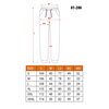 Spodnie robocze NEO Comfort 81-280 (rozmiar XXL/56) Szary Materiał Wiskoza
