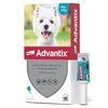 Krople na pchły i kleszcze ELANCO Advantix Spot-on Małe psy (4-10 kg) 1 ml Ochrona przez 4 tygodnie Przeznaczenie Przeciwko kleszczom