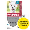 Krople na pchły i kleszcze ELANCO Advantix Spot-on Małe psy (4-10 kg) 1 ml Ochrona przez 4 tygodnie