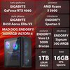 Komputer MAD DOG ENDORFY300ARGB-A07DR16 R5-5600 16GB RAM 1TB SSD GeForce RTX4060 Procesor AMD Ryzen 5 5600